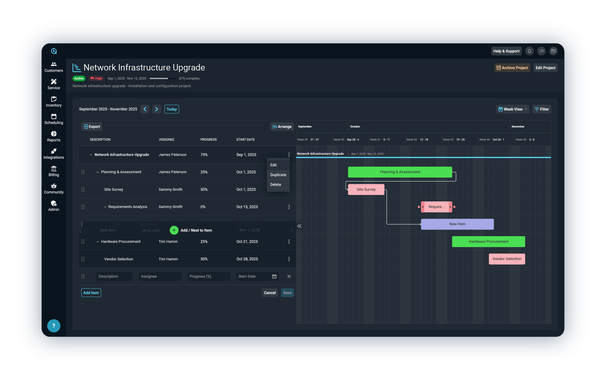 Rev-io_Project-Management_Project-Details-Page