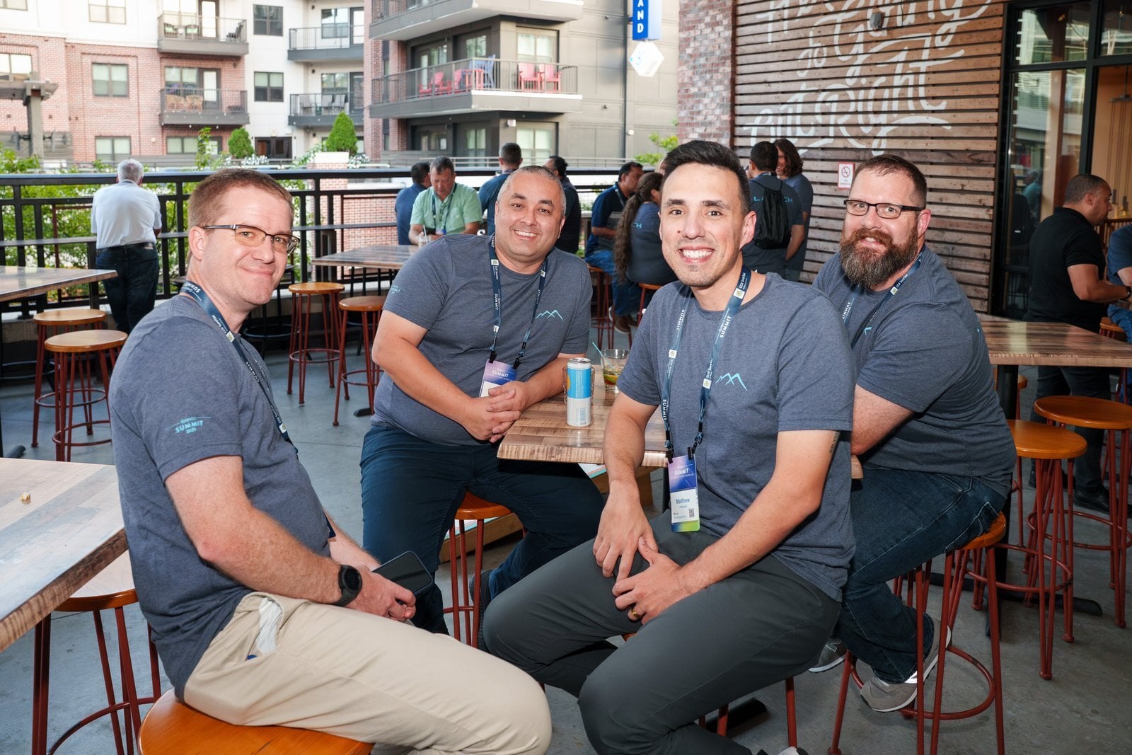 Rev.io team at Summit event