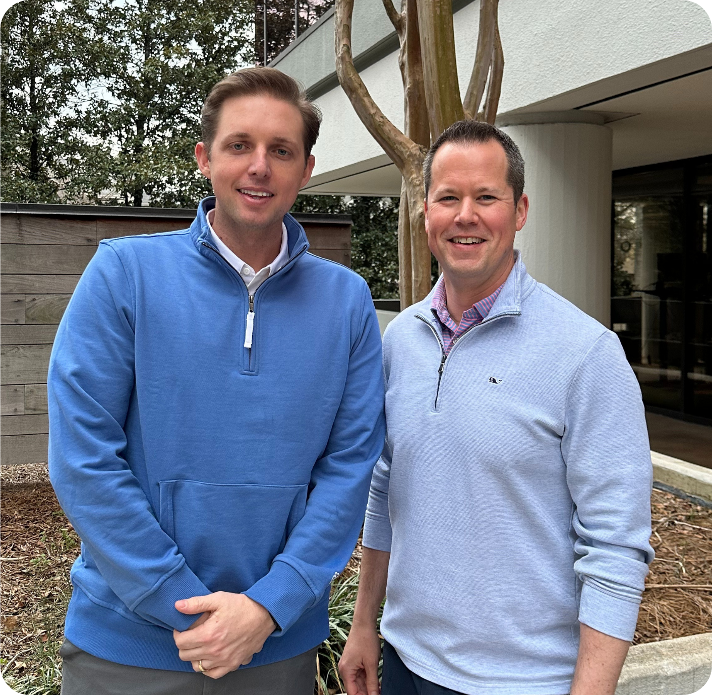 Rev.io team members at company event